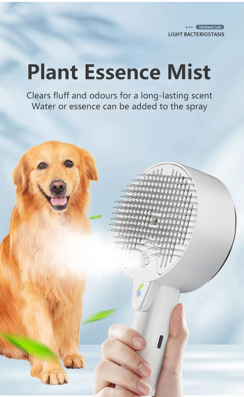 3-in-1 Electric Pet Grooming Brush