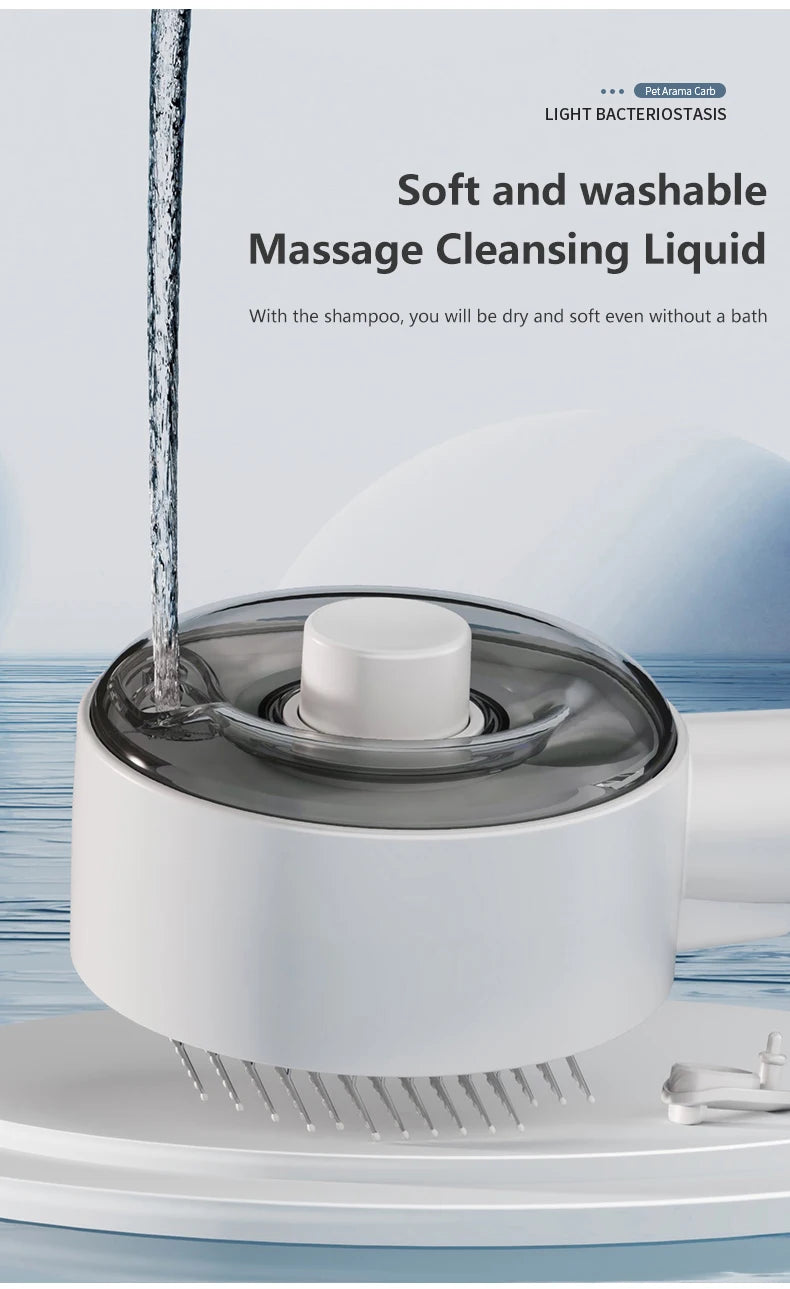 3-in-1 Electric Pet Grooming Brush