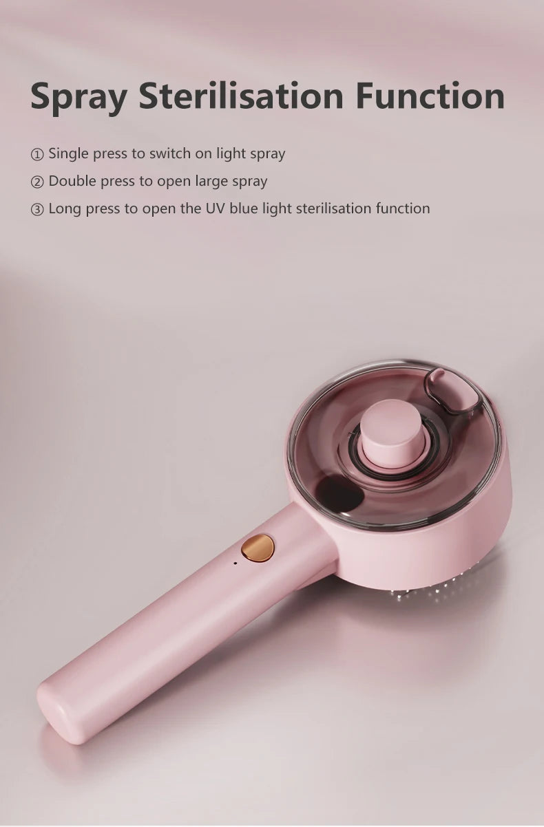 3-in-1 Electric Pet Grooming Brush