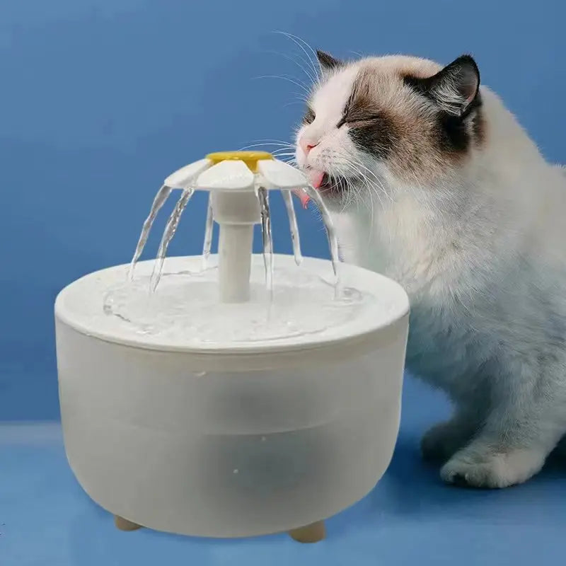 Pets Water Fountain Auto Filter USB Electric Mute Cat Drinker Bowl 1200mL Recirculate Filtring Drinker for Cats Water Dispenser.