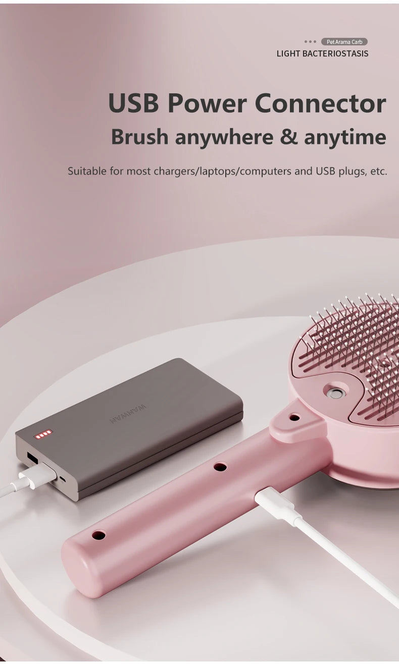 3-in-1 Electric Pet Grooming Brush