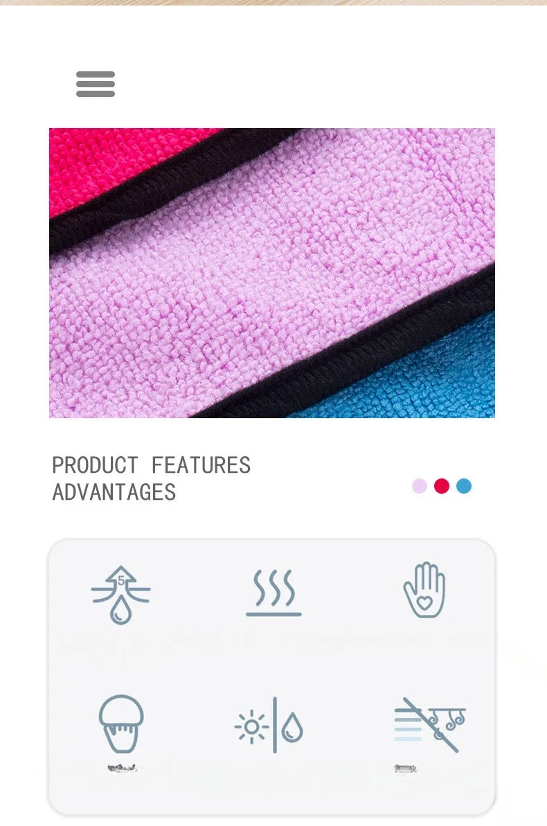 Quick-Dry Pet Bath Robe