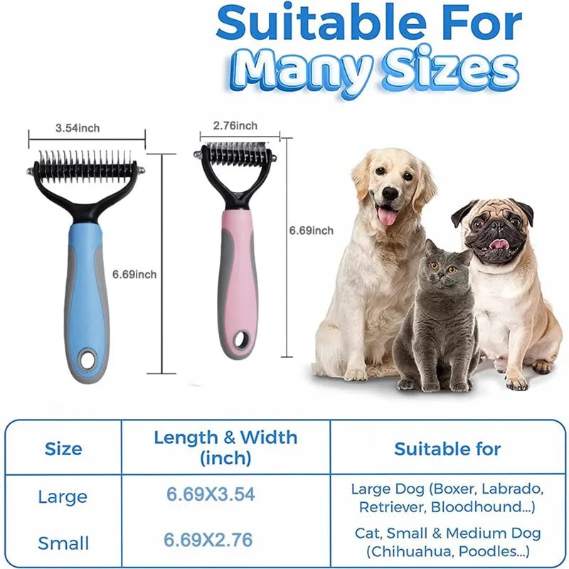 All-in-One Pet Grooming Comb