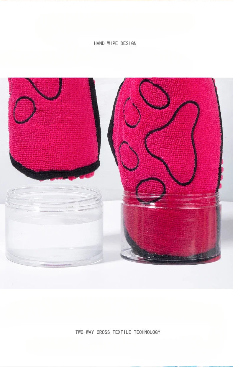 Quick-Dry Pet Bath Robe