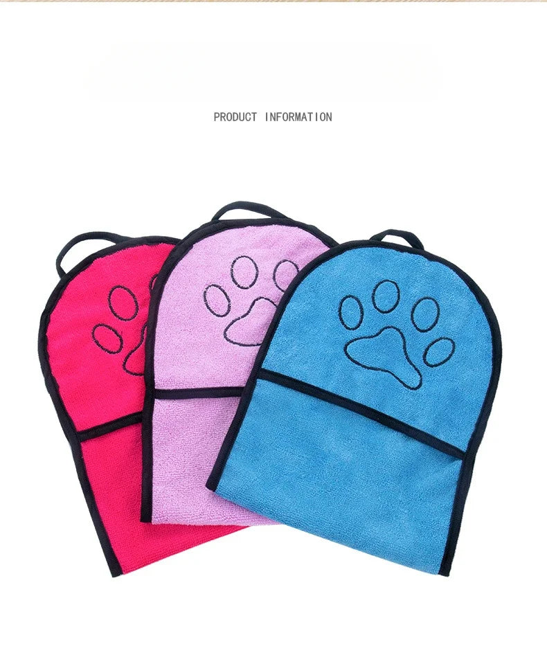 Quick-Dry Pet Bath Robe