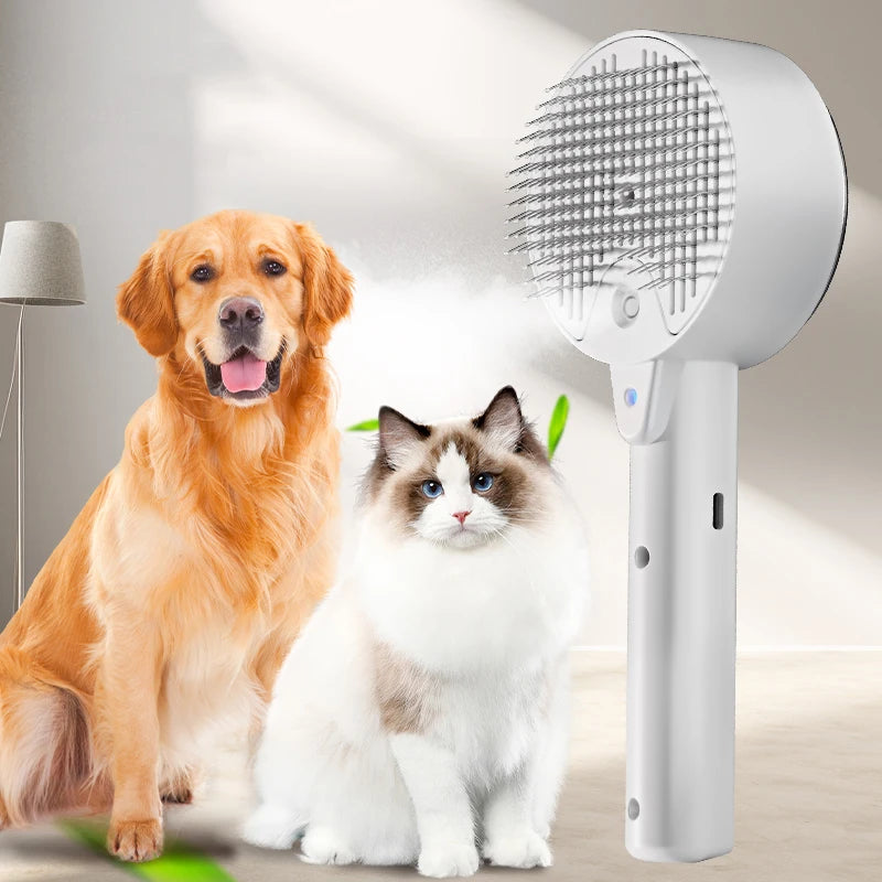 3-in-1 Electric Pet Grooming Brush
