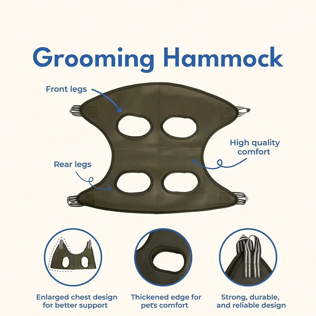 TONG Cat Grooming Nail Cutting Anti Scratch Bite Fixed Bag Bath Trimming Restraint Bag