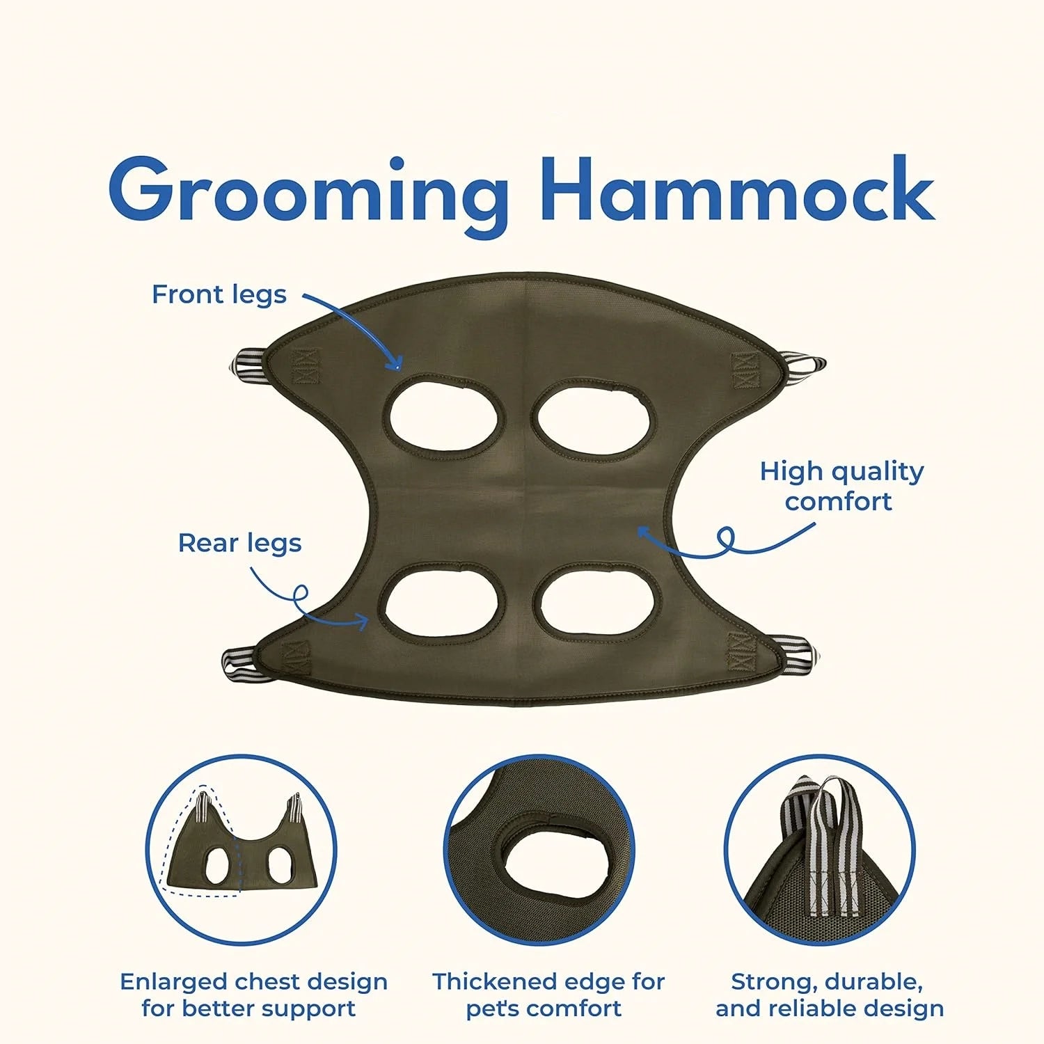 TONG Cat Grooming Nail Cutting Anti Scratch Bite Fixed Bag Bath Trimming Restraint Bag