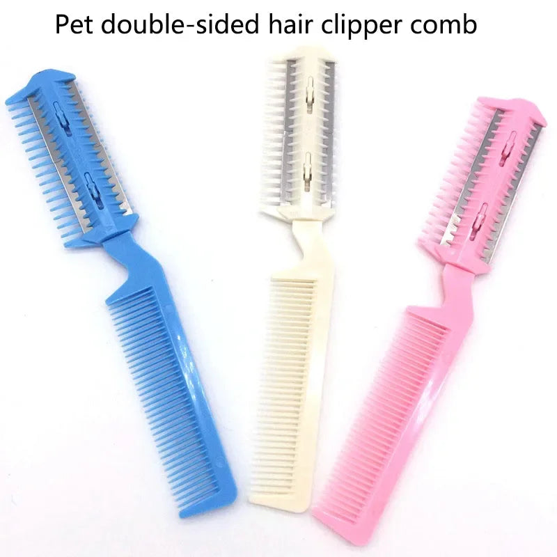 2-in-1 Pet Hair Trimmer & Comb