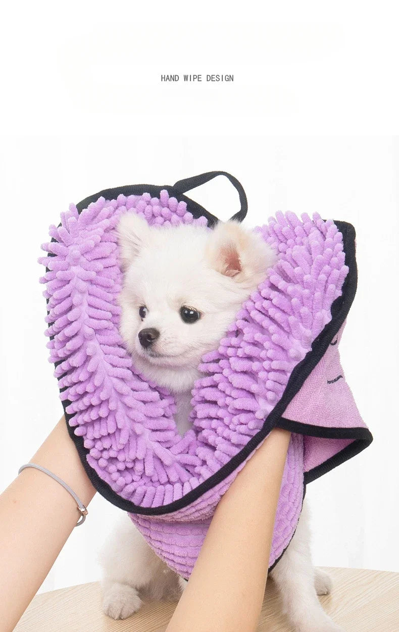 Quick-Dry Pet Bath Robe